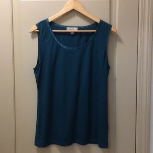 Teal luxe tank